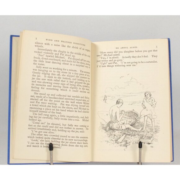 Children's Book, Wind And Weather Permitting by Prudence Hill, 1947 Fiction - Picture 6 of 9